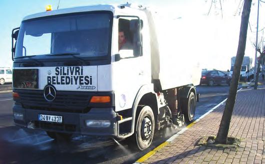 TEMİZLİK VE ÇEVRE KORUMA ÇALIŞMALARI 1 - Evsel katı atıkların toplanması ve nakli işi kapsamında Silivri İlçe merkezi, mahalleleri ve köylerinden 1 Ocak 31 Aralık 2012 tarihleri arasında toplam 72.