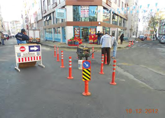 3 - Okul İşleri a - Nurullah Bakdöktü İ.Ö.O na güvenlik tedbiri olarak 120 mt beton direk kafes tel üzerine jiletli tel uygulaması yapılmıştır.