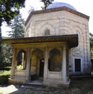 Türbe, annesi Bülbül Hatun tarafından Abdullah oğlu Ali ve Sultan Şahoğlu Üstad Yakub a inşa ettirilmiştir.