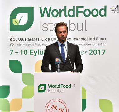BÖLGENIN EN BÜYÜK ULUSLARARASI BULUŞMA NOKTASI THE BIGGEST INTERNATIONAL MEETING POINT IN THE REGION Uluslararası Gıda Ürünleri ve Teknolojileri Fuarı - WorldFood Istanbul, gıda ürünleri almak