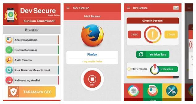 ; Mobil Antivirus!, Türkçe ve İngilizce dil desteğine sahip kullanımı kolay bir Android antivirüs uygulamasıdır.