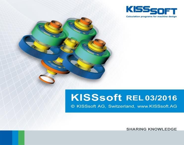 KISSsoft & KISSsys Detaylar ve servisler KISSsoft, uluslararası bilinirliği olan ve birçok tanınmış şirket tarafından veri değişimi ve değerlendirmesi için referans olarak kullanılan bir yazılımdır.