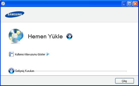 Windows Vista, Windows 7 ve Windows 2008 Server R2 de Otomatik Kullan penceresi görünüyorsa, Program yükle veya çalıştır alanındaki Çalıştır Setup.