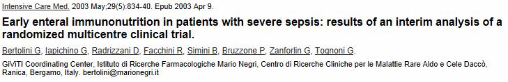 Yoğun Bakım 237 hasta, 39 ağır sepsis 21 PN, 18 EN (L arginin,omega 3) Mortalite EN (%44.4 ) PN (%14.3) P=0.039 Tam protein formüller uygundur.