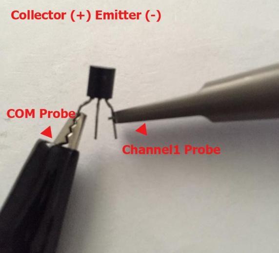 Resim 109: Collector (+) Emitter (-) VI Grafiği Resim 110: Kanal1