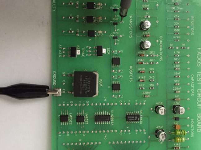 Transistor Resim 115: Base (+) Emitter (-) VI Grafiği