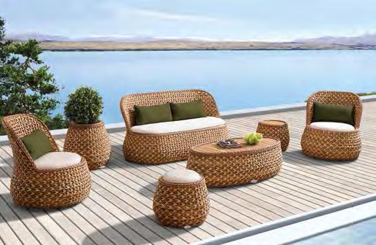 Desen / pattern 2 Lİ OTURMA TAKIMI 2 SEATER LOUNGE SET TOLEDO MARLA 6 LI