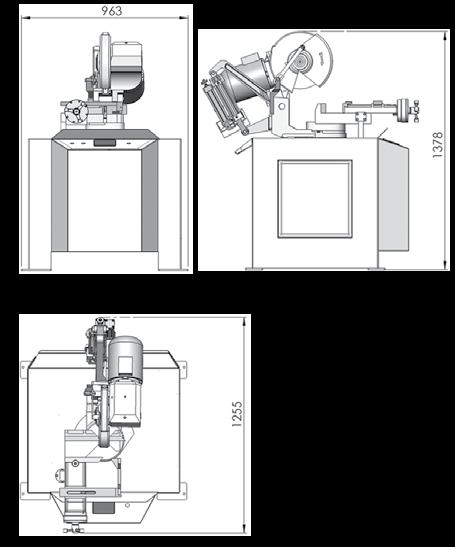 ± Horizontal automatic mitre, High production rates, ideal for short batch runs, Standard microspray coolant system,