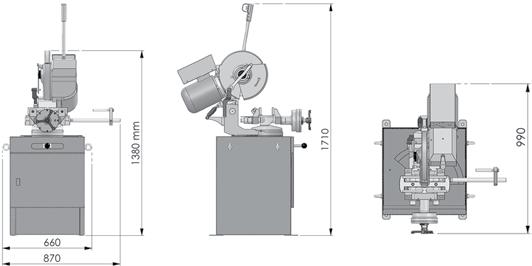 offer easy mitre cutting for the workshop or toolroom.