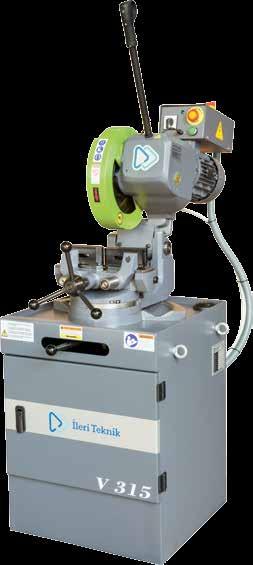 V 315 MANUAL / MANUEL V 275 MANUAL / MANUEL Compact, pedestal mounted, manual circular cutoff saws, operated by a hand lever, offer easy mitre cutting for the workshop or toolroom Manually operated