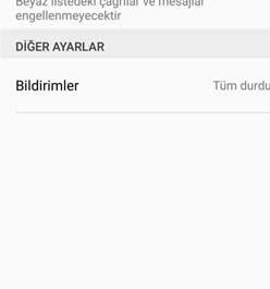 için Telefon Yöneticisini kullanın. Telefon Yöneticisi öğesini açın. Kalan öğesine dokunun ve ekranı yukarı kaydırın.