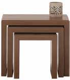 D:330 H:450 W:580 D:360 H:495 3 li Zigon Sehpa Nesting Table (3 Pieces) W:510 D:350 H:456 Teleset