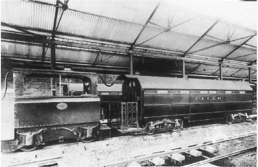Şekil 2.4: Metro sisteminde kullanılan ilk DC elektrikli lokomotiflerden biri Kaynak: www.ltmcollection.