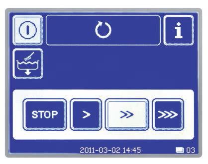 Rahat kullanım Dokunmatik ekran sezgisel kumanda, kapsamlı kontrol Dokunmatik ekran üzerinden hijyen ve işletim ile ilgili bilgiler hızlı ve kolayca görüntülenebilir.