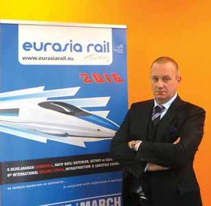 HABERLER Eurasia Rail 2016 70 Ülkeden 10 Bin Ziyaretçiyi Buluşturmaya Hazırlanıyor! ITE Turkey Nakliye & Lojistik Grup Direktörü Moris Revah: Eurasia Rail kapsamında 2016 yılında 6.