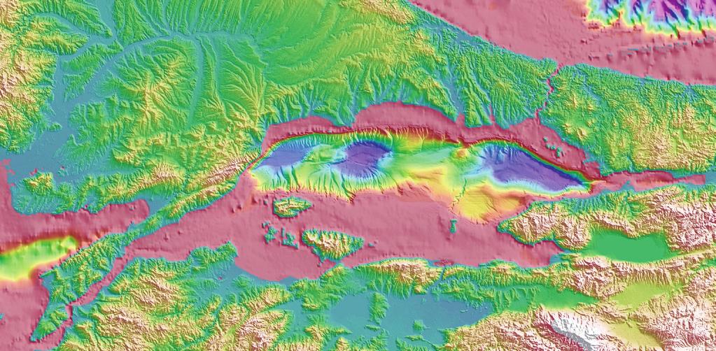 MARMARA DA TSUNAMİ TEHLİKESİ Yakın dönemde Marmara'da depremden kaynaklanacak tsunamiler üzerine yapılan çalışmalar dalga yüksekliğinin genel olarak 1 m'den az olacağını göstermektedir.