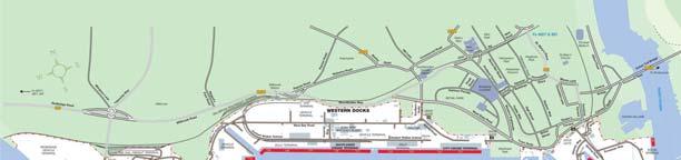 4.4.3.3 Southampton Limanı-İngiltere Limanda konteyner ve otomotiv elleçlemesi yapılmaktadır. Liman toplam alanı 402 ha dır. İngiltere nin en yoğun araç terminali bu limandadır. 2007 yılında 664.