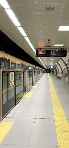 Üsküdar-Ümraniye- Çekmeköy Metro Hattı, Üsküdar-Çekmeköy istasyonları arasında yaklaşık 17 km uzunluğundaki ana hat tünelleri ve üzerinde