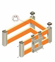 RANZA PROFİLLERİ BUNK BED PROFILES 3144 0713 1.843 kg/m 0.342 kg/m 3144 0713 Ranza korkuluk birleştirme profili 23 Karyola altı profili 18,2 100,2 5796 5518 18,2 96,14 1.198 kg/m 1.