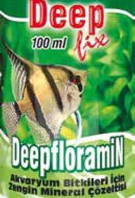 emilebilen bir içeriğe sahiptir. DeepfloramiN nitrat ve fosfat içermez.