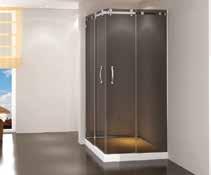 cm ROUE 00 00 x 00 x 225 cm *Special design acrylic slim shower tray *6 mm tempered clear glass *Chrome hinges *Extra slim drain system, Wooden floor(opti onel) Özel