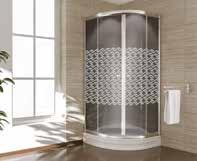 Duşa Kabin Shower Cabin and Trays - Cabine de Douche et Cuvette de Douche Душевая кабина и душевой поддон BURGU 96 90 x 90 x 200 cm