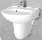 0TP70035EC-DS Basin 35 cm, With Taphole Basin 35 cm, W/Out Taphole With Overflow 275x355 mm 0TP70050EC-DL