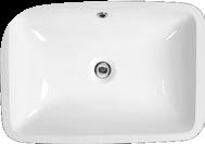 with undercounter 0PL77045EC Undercounter Basin 49 cm 494x343 mm W/Out Taphole,