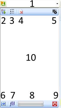 (1) Dış Veri Kaynak Listeleme Kutusu ve İşlevleri (5) MS-EXCEL haricindeki Dış Veri kaynaklarından Satış Fatura bilgilerini özel yazılım ile yeniden formatlayarak alma ve listeye aktarma işlev