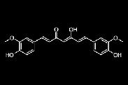 Curcumin yaklaşık 8-10 0 A (angstrom) boyutunda polifenol olan bir Curcumin molekülünün en önemli özelliği suda çözünmemesidir. Ancak yağda çözünebilmektedir.