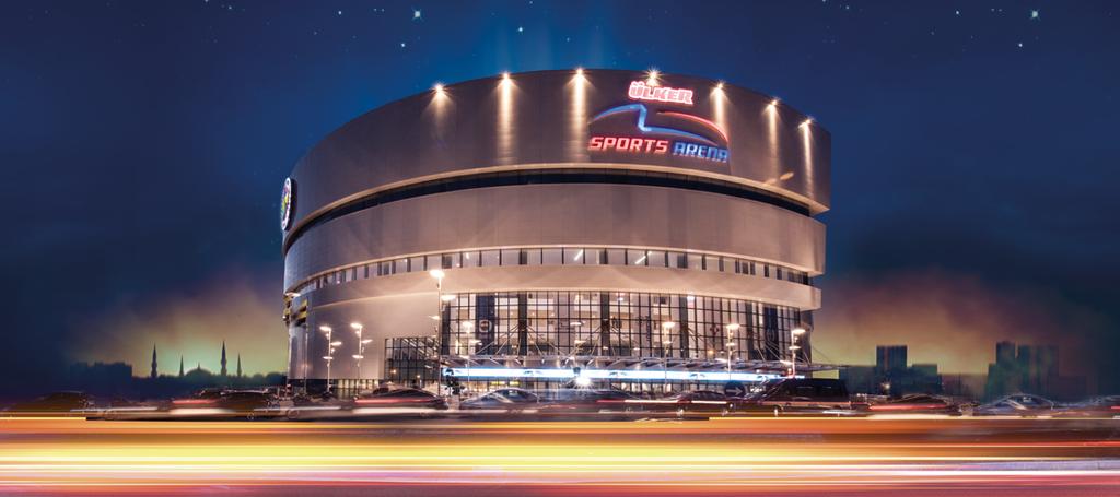TÜRKİYE NİN EN MODERN KAPALI SALONU; SPOR, MÜZİK VE EĞLENCENİN SAHNESİ Türkiye nin en modern kapalı salonu; spor, müzik ve eğlencenin sahnesi Ülker Sports Arena, özel şirket etkinlikleri ve farklı