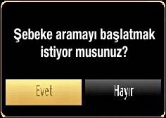 Eğer kanalları LCN ye (*) göre sıralamak isteseniz Evet seçeneğini seçiniz ve sonra OK tuşuna basınız. Frekans aralığını bu ekrandan seçebilirsiniz.