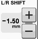 S 1 Örnek: Deseni sol kydırmk için Temel Dikiş Bilgileri Ekrndki değer zlır. Dikiş uzunluğunu rtırmk için Ekrndki değer rtr.