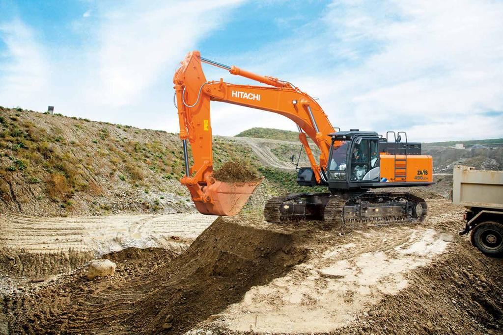 ZAXIS-5A serisi 490LCH HİDROLİK EKSKAVATÖR Model Kodu: Motor Gücü: