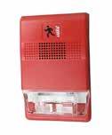5Hz ye değiştirilebilir) Edwards EN54-23 Onaylı Sesli ve Işıklı Alarm Cihazları 100dB(A) 36mA alarm