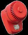 SOL-RL-R-D: Solista LED Flaşör 1Cd kırmızı flaş 5mA alarm akımı IP33C CFB6D24: CF Bell Motorize