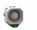veya flaşörlü siren 110dB(A) / 58mA alarm akımı LED flaşör / 44mA alarm akımı 102 ton ses