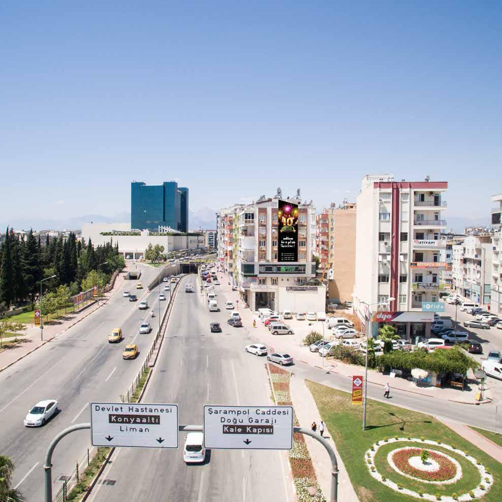 ANTALYA OTOBÜS REKLAMLARI OTOBÜS REKLAMLARI TOTEM REKLAMLARI MEGALIGHT BILLBOARD VE