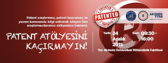 Atölyesi Patent araştırma