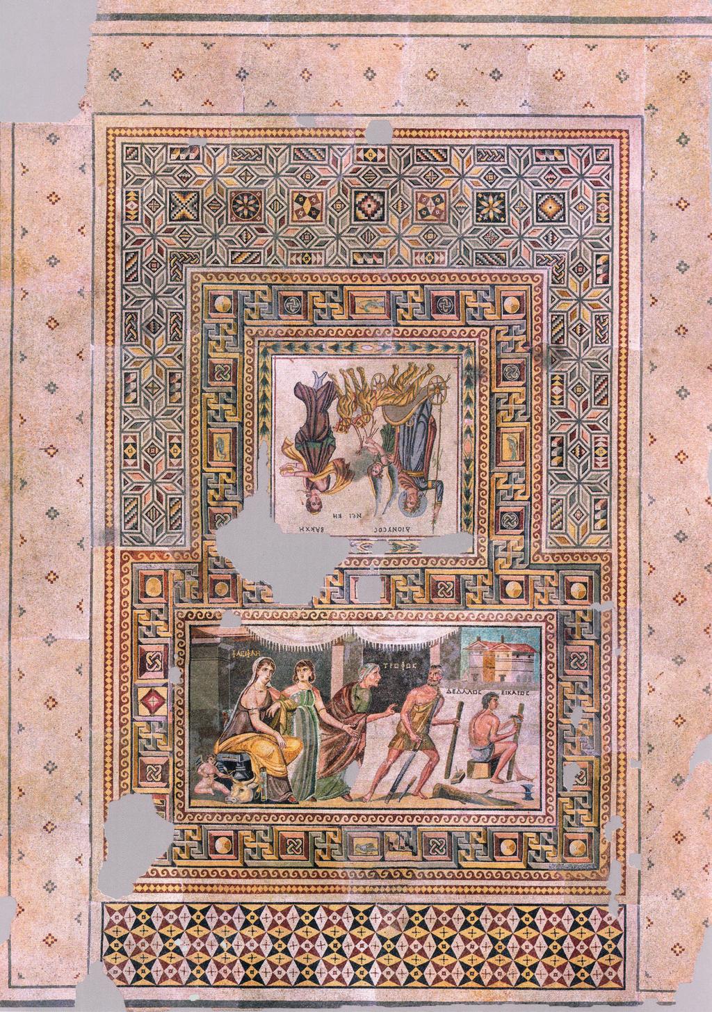 Mosaic of PASIPHAE Daidalos Resim 2