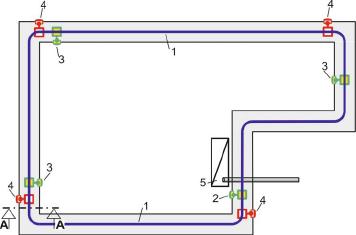 Şekil 9: Beyaz tekne metotu Halka topraklamanın genişleme direnci: R ρ 2 π.d =.ln D = 1,13. A π.d d (7) E A 2 7.