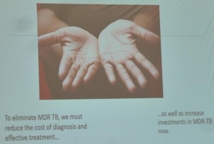 ÇİD-TB eliminasyonu için, tanı ve etkili tedavinin maliyetini düşürmeliyiz. Aynı zamanda ÇİD-TB için yatırımları artırmalıyız.