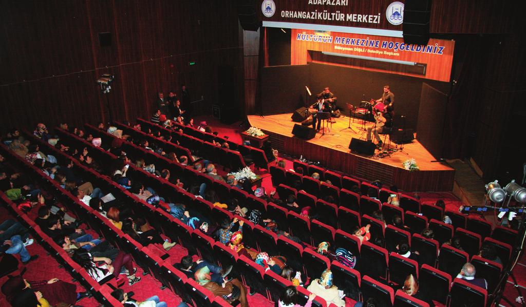 STRATEJİK HEDEF 3.2.2.12 Kültür ve Sosyal İşler Müd 30 adet Gerçekleşme % 100 Sapma % 0 Orhangazi Kültür merkezinde Halka yönelik ücretsiz konser, Sinema, Tiyatro, seminer vb.