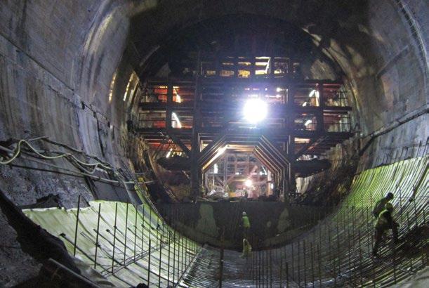 Sirkeci Kuzey ve Güney Tünellerinde TBM