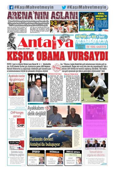 Sayfa : 1 ANTALYA Tiraj