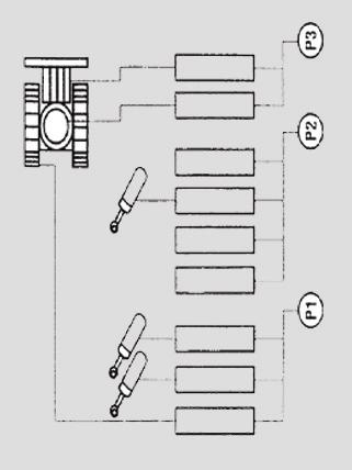 motoru ile uyumlu Takeuchi nin hidrolik piston pompa