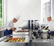 Touchline fırınlar ve Thermaline pişirme cihazları Michelin yıldızlı restoranların ve yüksek kapasiteli mutfakların ilk tercihidir.