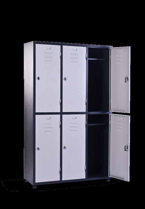 SOYUNMA DOLABI 6 KİŞİLİK Locker for 6 Persons Ölçü Size