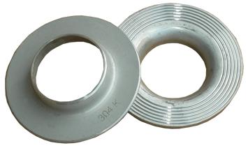 PASLANMAZ BAĞLANTI ELEMANLARI SS BUTT WELD FITTINGS PASLANMAZ YAKA / STAINLESS STEEL COLLARS MODEL PY-1 ANSI B36.19-DIN 2642 304/316 ÖLÇÜ DN D1 S 15 21.3 2 45 7 0.02 20 25.0 2 58 8 0.04 26.9 2 58 7 0.