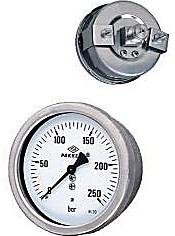 PASLANMAZ MANOMETRE VE BASINÇ ÖLÇERLER STAINLESS MANOMETER & COMPRESSION METERS UYGUNLUK / CONFORMITY TS EN - 837 STANDART/ STANDARD İSTEĞE BAĞLI / OPTIONAL MONTAJ TİPİ / INSTALLATION TYPE ALTTAN